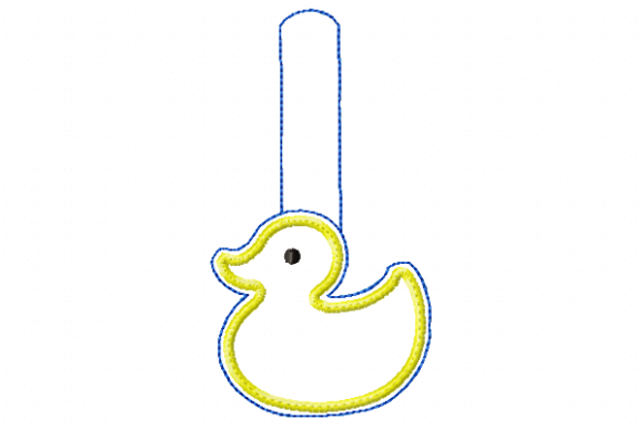Baby Duck Snap Tab in the Hoop