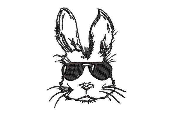 Bunny Wears Black Glasses