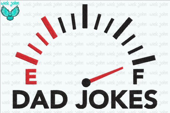 Dad Jokes Embroidery