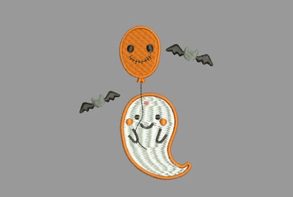 Funny Ghost on Halloween