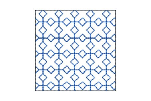 Japanese Sashiko Shape Square