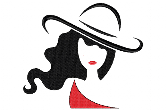 Lady – A Versatile Embroidery Design for Holiday Magic