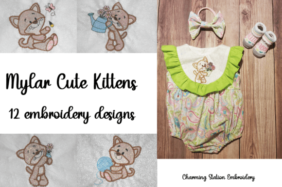 Mylar Cute Kittens
