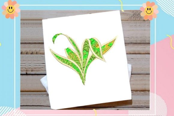 Pretty Grass Leaf
