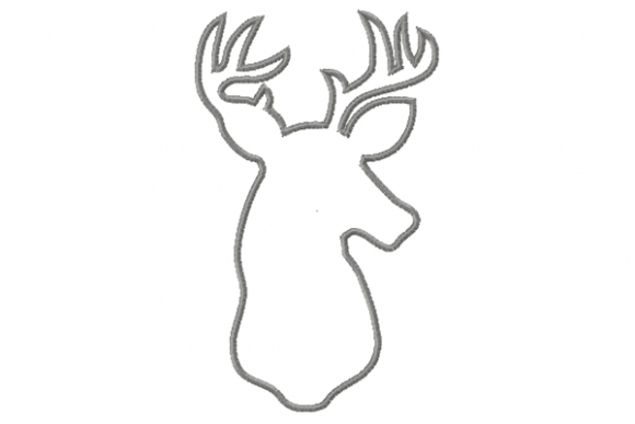 Reindeer Applique